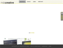 Tablet Screenshot of mdscreative.com